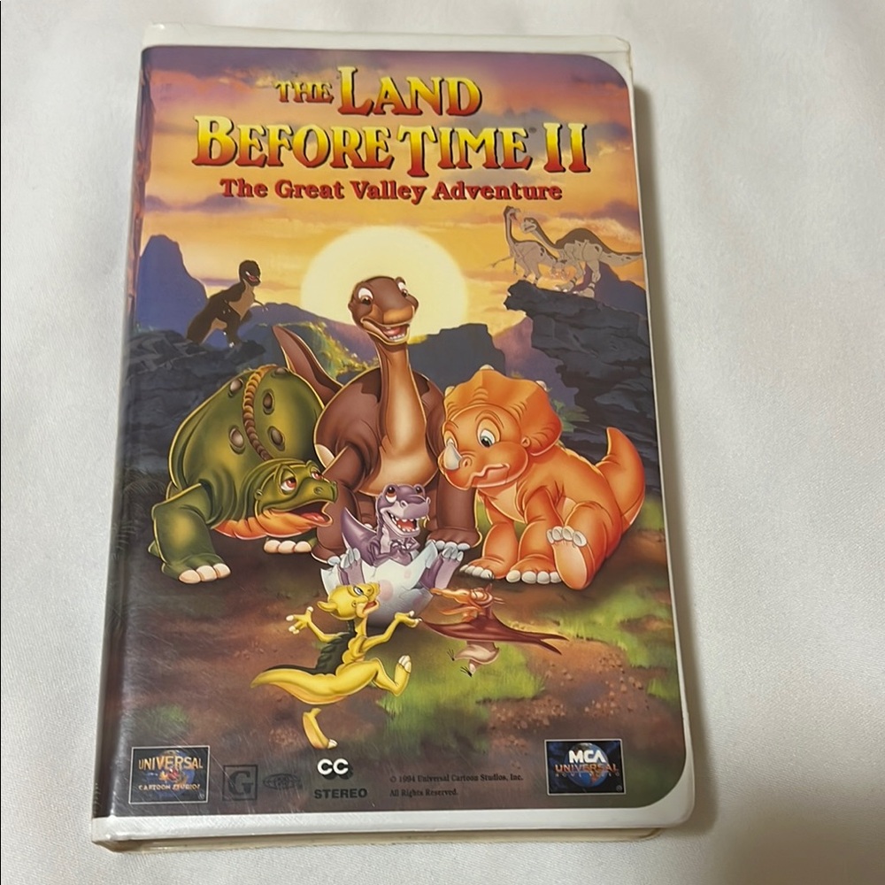 The Land Before Time II:  The Great Valley Adventure VHS Movie